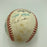 1977 New York Yankees World Series Champs Team Signed Baseball JSA COA