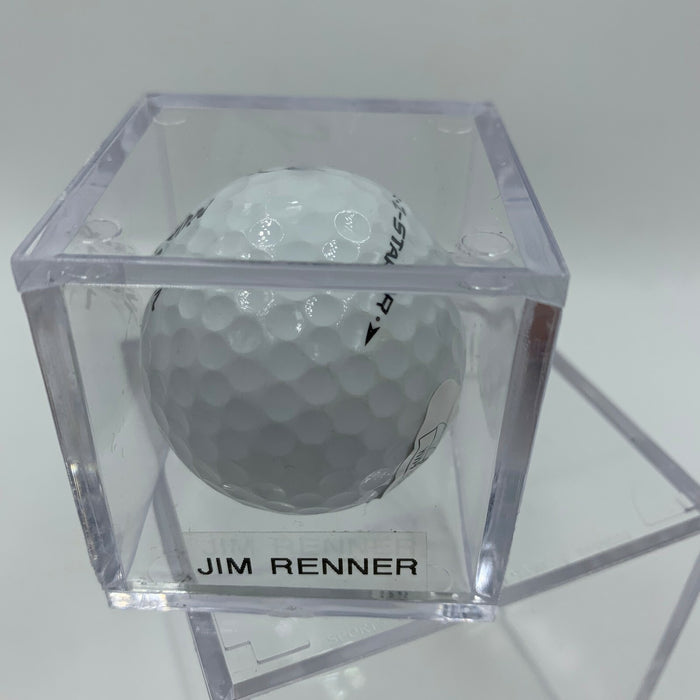 Jim Renner Signed Autographed Golf Ball PGA With JSA COA