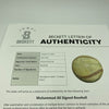 Muhammad Ali Signed Vintage 1960's National League Giles Baseball Beckett COA