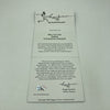 Mike Schmidt Signed Heavily Inscribed Career STAT Baseball Reggie Jackson COA