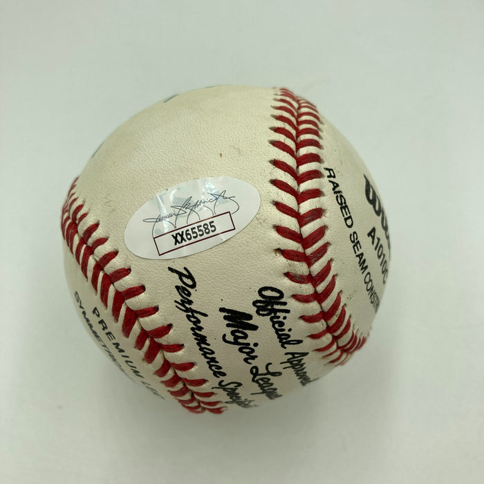 Kirby Puckett Harmon Killebrew Tony Oliva Twins HOF Legends Signed Baseball JSA