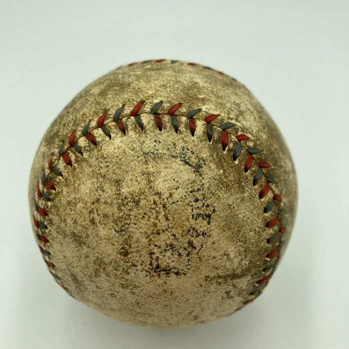 Walter Johnson Single Signed 1931 Official American League Baseball JSA COA