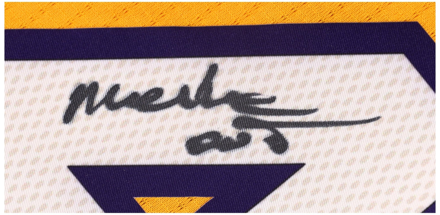 Kobe Bryant  "Mamba Out" Signed Authentic Adidas Los Angeles Lakers Jersey JSA