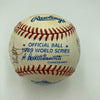 1989 Oakland A's Athletics World Series Champs Team Signed Baseball JSA COA