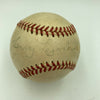 Napoleon Nap Lajoie Single Signed 1940's American League Baseball PSA DNA COA