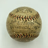 1920 Cleveland Indians World Series Champs Team Signed Baseball PSA DNA COA