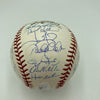 2003 New York Yankees Team Signed World Series Baseball Derek Jeter JSA COA