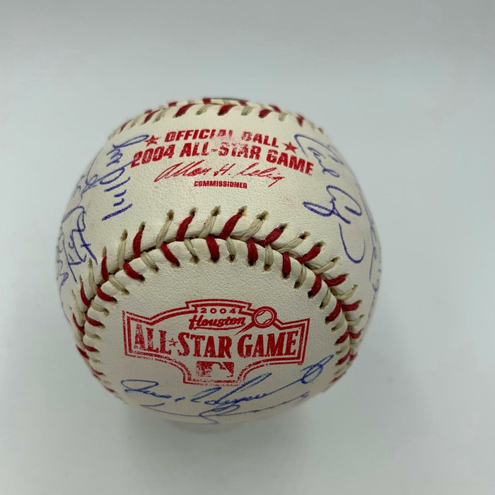 Derek Jeter Mariano Rivera Ortiz Signed 2004 All Star Game Signed Baseball MLB