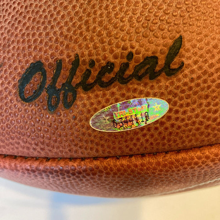 Bart Starr Hall Of Fame 1977 Signed Wilson Official NFL Football JSA COA