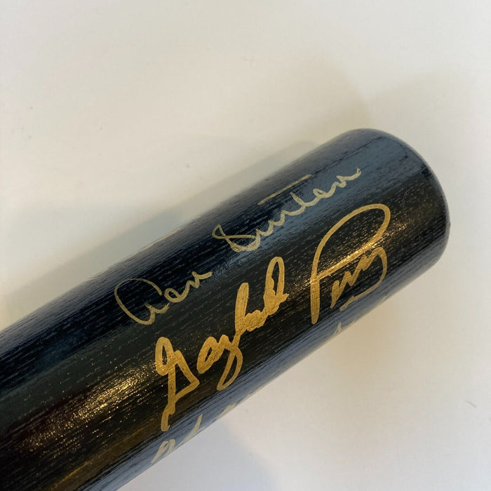 300 Win Club Signed Commemorative Bat Nolan Ryan Tom Seaver 8 Sigs With JSA COA