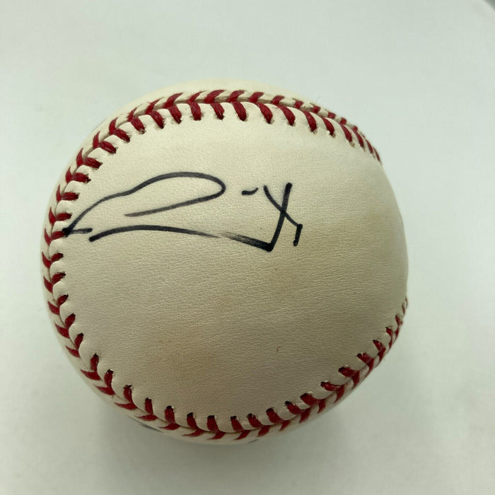 Linkin Park Band Signed Baseball 6 Signatures With Chester Bennington JSA COA