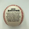 Beautiful Joe Dimaggio Signed American League Baseball PSA Graded MINT 9