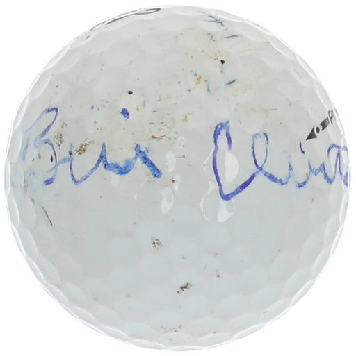 President Bill Clinton Signed Titleist 8 Golf Ball PSA DNA COA