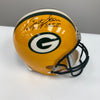 Bart Starr MVP Super Bowl 1 & 2 Signed Full Size Green Bay Packers Helmet JSA