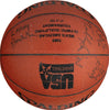 Tim Duncan Kevin Garnett 1999 Team USA Olympics Signed Basketball 19 Sig PSA DNA