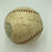 Goose Goslin, Sam Rice, Bucky Harris 1928 Senators & Indians Signed Baseball JSA