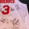 1994-1995 Houston Rockets NBA Champions Team Signed Jersey With JSA COA