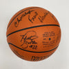 1997-98 Chicago Bulls NBA Champs Team Signed Game Basketball The Last Dance JSA