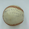 Ron Campbell 1965 Chicago Cubs Single Signed Baseball With JSA COA