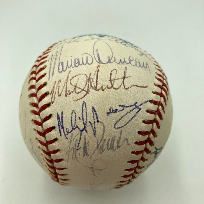 1996 New York Yankees Champs Team Signed Major League Baseball JSA COA