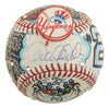 Derek Jeter Signed Charles Fazzino Hand Painted Pop Art Baseball MLB & Steiner