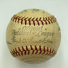 1951 World Series Signed Game Used Baseball MEARS COA Mickey Mantle Mays Rookie