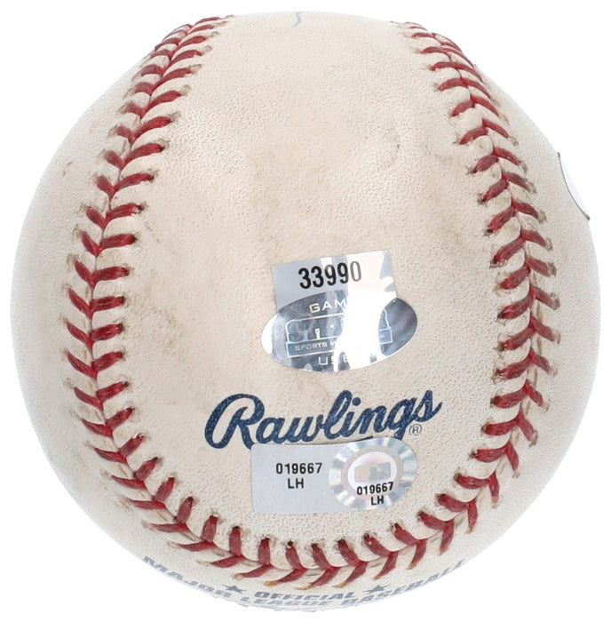 Historic Clayton Kershaw MLB Debut Signed Inscribed Game Used Baseball Steiner