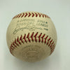 Benny Bengough Single Signed American League Baseball JSA COA 1927 Yankees