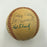 1984 Ohio Hall Of Fame Induction Signed Baseball Bob Howsam Mike Garcia JSA COA