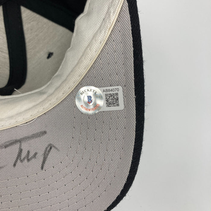 Willie Mays Signed Vintage San Francisco Giants Baseball Hat Beckett COA