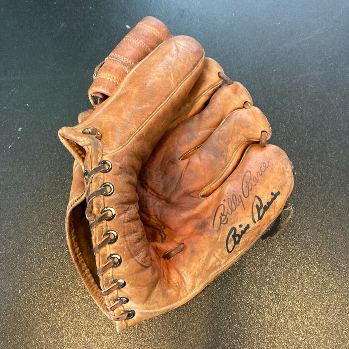 Billy Pierce Signed 1950's Game Model Baseball Glove With JSA COA