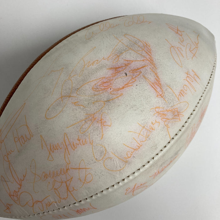 Walter Payton 1977 NFL Pro Bowl NFC Team Signed Football JSA COA