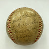 1923 NY Yankees World Series Champs Team Signed Baseball Babe Ruth JSA & PSA
