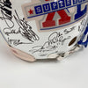Beautiful Super Bowl MVP's Signed Helmet 40 Sigs With Tom Brady JSA COA