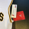 Andy Van Slyke 3X All Star Signed Authentic Pittsburgh Pirates Jersey Tristar
