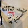 Rare 1986 Pat Sheridan & Alex Grammas Signed Game Used Detroit Tigers Jersey JSA