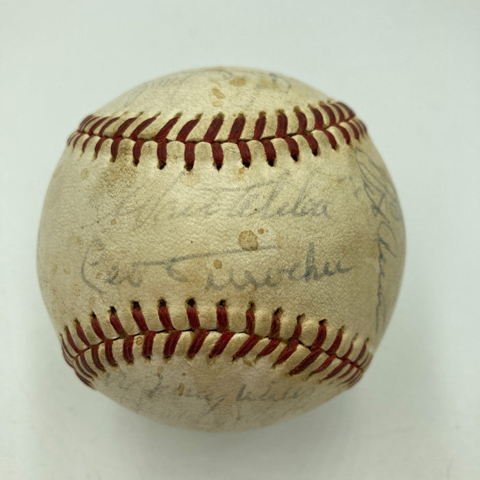 1964 Los Angeles Dodgers Team Signed National League Baseball JSA COA