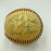 Vintage 1960's Hank Aaron Playing Days Signed National League Baseball JSA COA