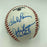 Hall Of Fame Multi Signed Cracker Jack Old Timers Game Baseball Beckett COA