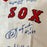 1975 Boston Red Sox AL Champs Team Signed Game Model Jersey Carl Yastrzemski JSA