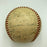 Cy Young & Fred Clarke 1903 First World Series Multi Signed Baseball JSA COA