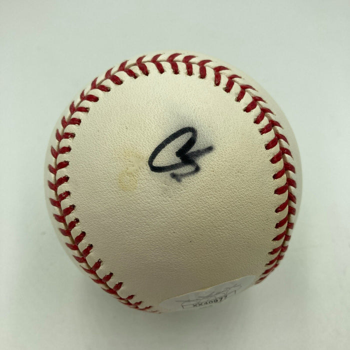 Linkin Park Band Signed Baseball 6 Signatures With Chester Bennington JSA COA