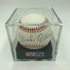 Hank Aaron Signed Major League Baseball PSA DNA Graded GEM MINT 10