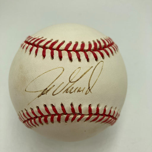 Joe Girardi Signed Official American League Baseball PSA DNA COA