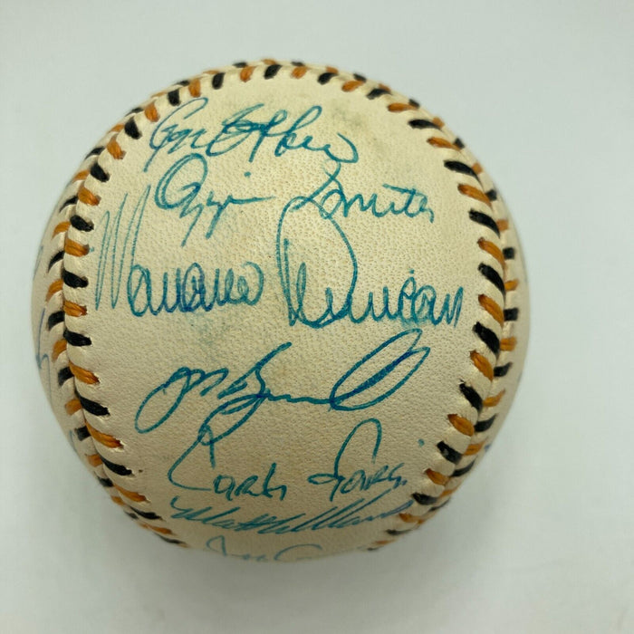 1994 All Star Game National League Team Signed Baseball Barry Bonds PSA DNA COA