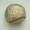 1924 St. Louis Cardinals Team Signed Baseball Rogers Hornsby Bottomley JSA COA