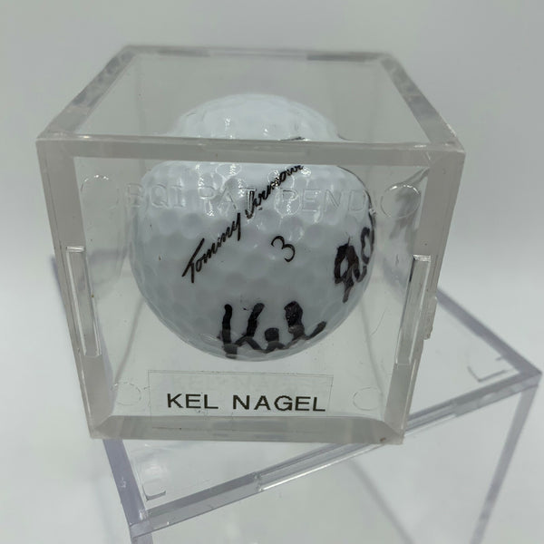 Kel Nagle Signed Autographed Golf Ball PGA With JSA COA