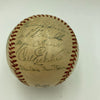 Jackie Robinson 1951 Brooklyn Dodgers Team Signed Baseball PSA DNA