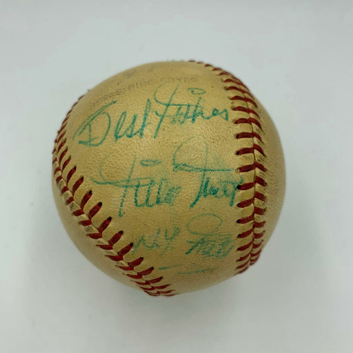 1960's Willie Mays "New York Giants" Playing Days Signed Inscribed Baseball JSA