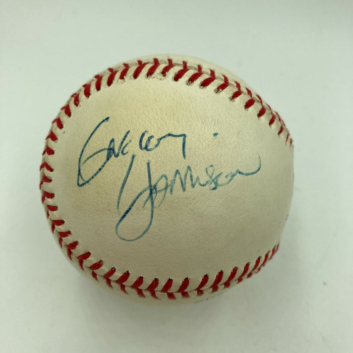 Gregory Harrison Signed Autographed Baseball With JSA  Movie Star